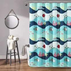 Lush Décor Lush Decor Sea Life Shower Curtain