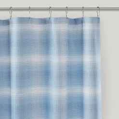Madison Park Esker Ombre Waffle Weave Shower Curtain -Linum Home Textiles Shop 4259545 ALT2