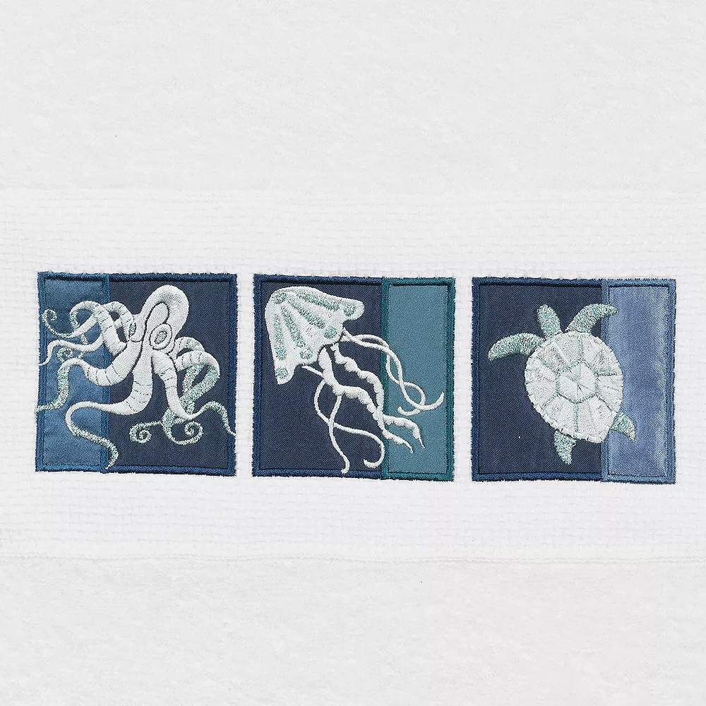 Linum Home Textiles Turkish Cotton Ava 2-pack Embellished Bath Towel Set - Image 2