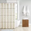 Urban Habitat Aidan Cotton Jacquard Shower Curtain