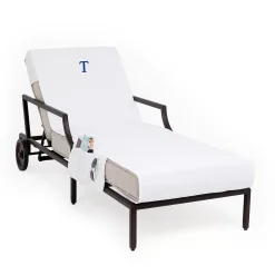 Linum Home Textiles Turkish Cotton Personalized Chaise Lounge Chair Slipcover & Side Pockets