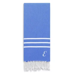 Linum Home Textiles Turkish Cotton Alara Personalized Pestemal Beach Towel