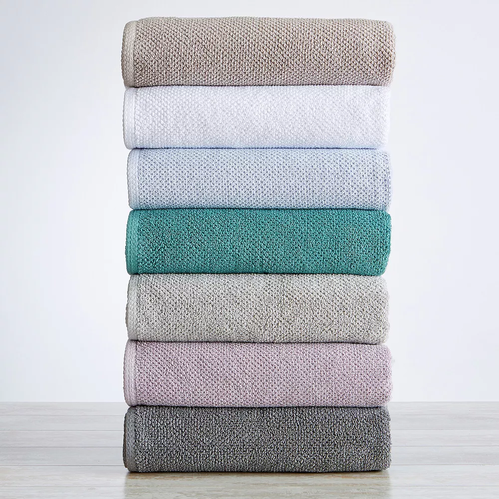 Great Bay Home Acacia Popcorn 6-Piece Cotton Towel Set - Image 3
