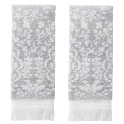 SKL Home Carrick Medallion 2-piece Hand Towel Set