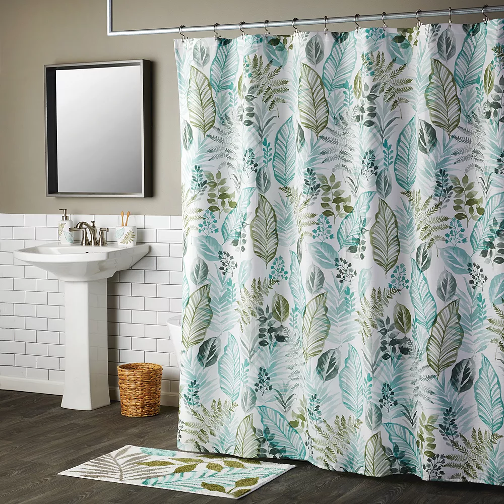 SKL Home Sprouted Palm Shower Curtain - Image 2