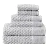Great Bay Home Grayson Textured 6-piece Towel Set