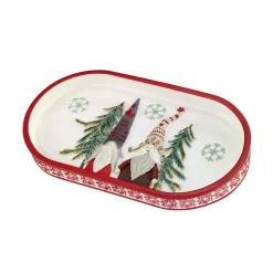 Avanti Christmas Gnomes Tray