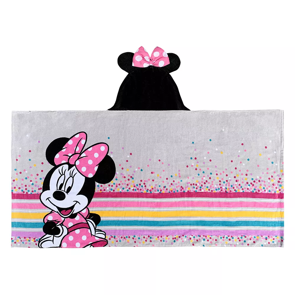Disney / The Big One Disney's Minnie Mouse Hooded Towel By The Big One® - Image 3