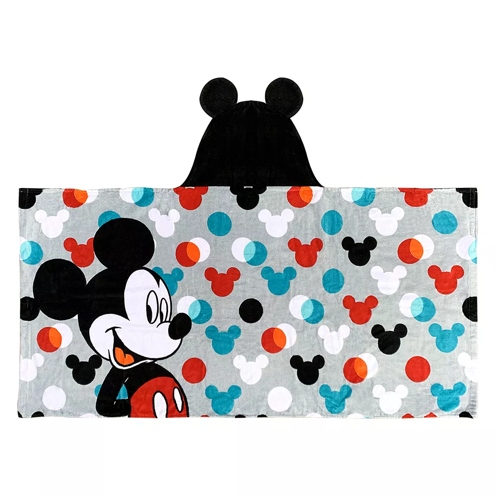 Disney / The Big One Disney's Mickey Mouse Kids Hooded Towel By The Big One® - Image 3