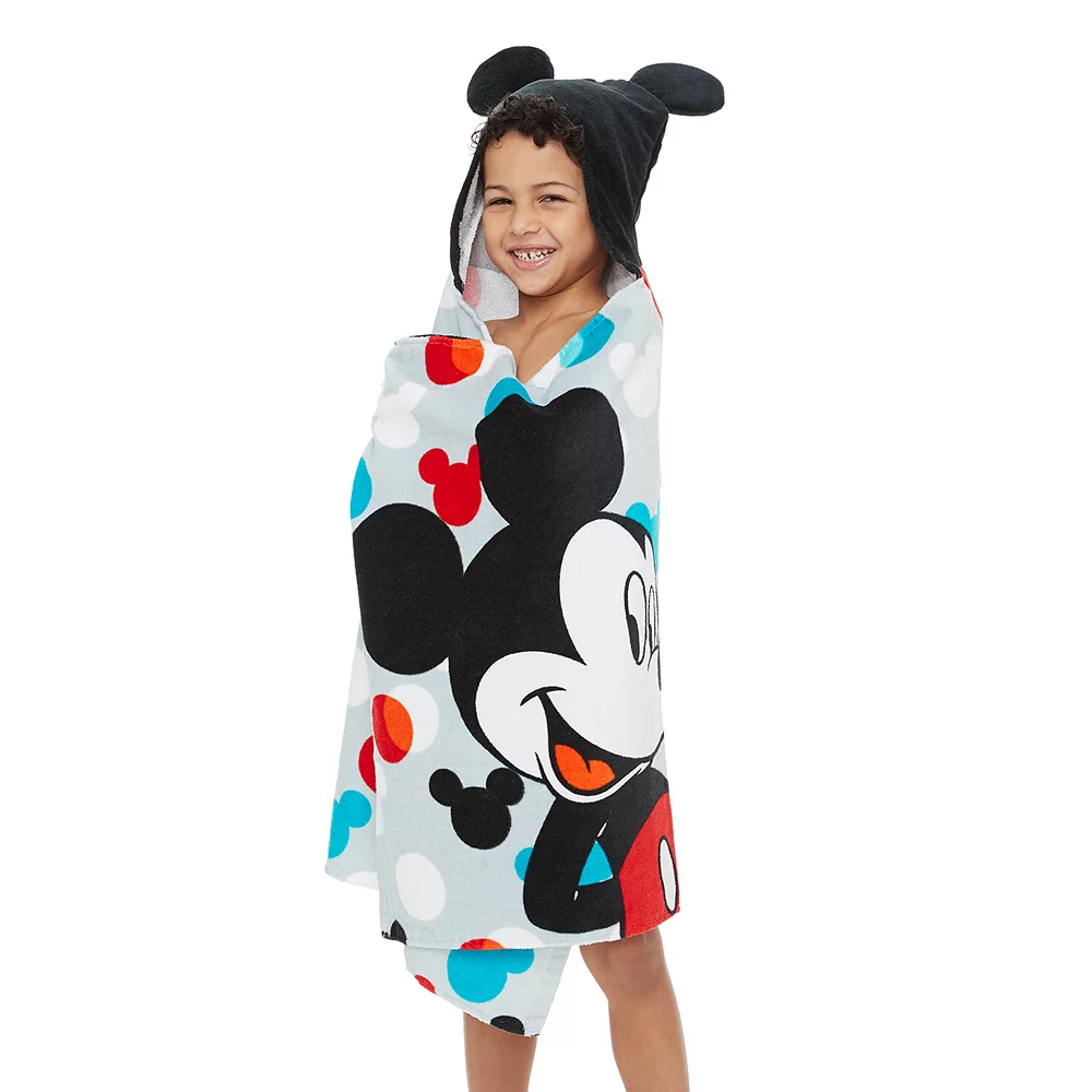 Disney / The Big One Disney's Mickey Mouse Kids Hooded Towel By The Big One®