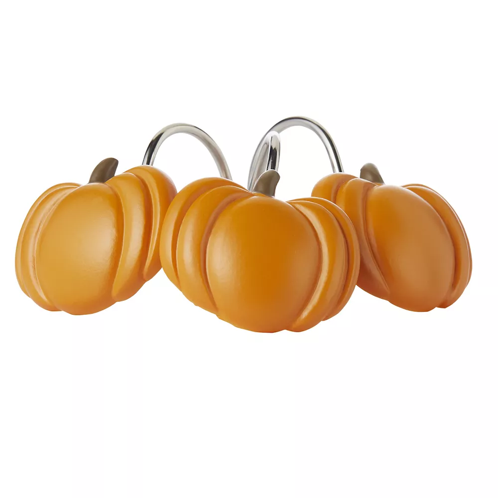 SKL Home Harvest Sentiments Shower Curtain And Hook Set - Image 4