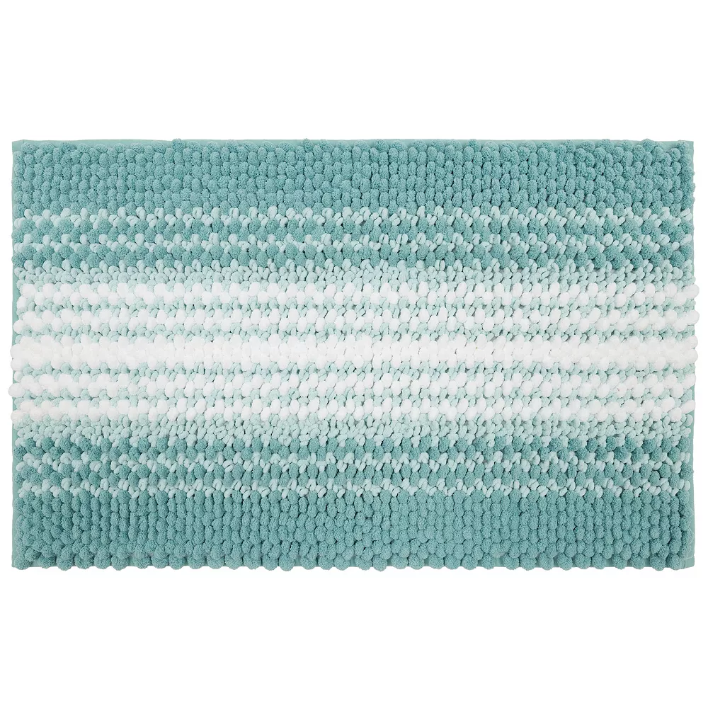 The Big OneĀ® Ombre Noodle Memory Foam Bath Rug