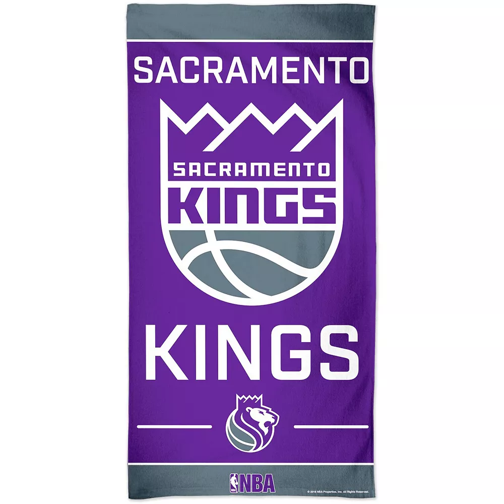 WinCraft Sacramento Kings 30'' X 60'' Fiber Beach Towel