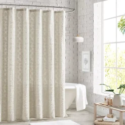Peri Clipped Floral Shower Curtain
