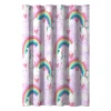 Dream Factory Unicorn Rainbow Shower Curtain