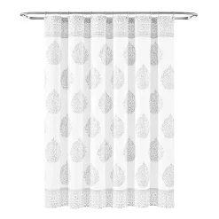 Lush Décor Lush Decor Teardrop Leaf Shower Curtain