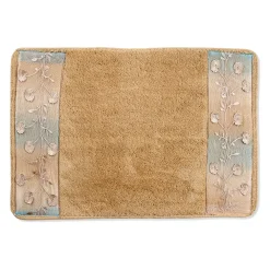 Popular Bath Ombre Rose Blue Bath Rug