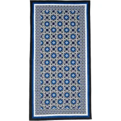 Lands' End Adult Printed Velour Oversized XL Beach Towel