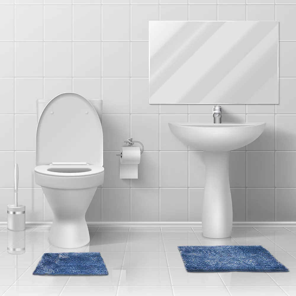 Popular Bath La-Monte Chenille 2-piece Bath Rug Set - Image 2