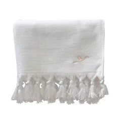 Copper + Crane Copper+Crane Luxury Hand Towel, Quality Fabric, Absorbent, Neutral - White