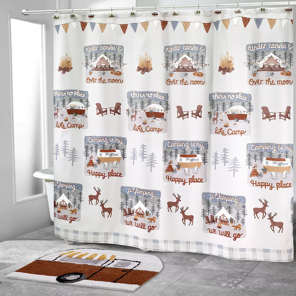 Avanti Gone Glamping Shower Curtain - Image 2