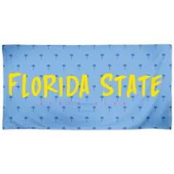 WinCraft Florida State Seminoles 30'' X 60'' Beach Club Spectra Allover Palm Trees Beach Towel