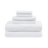 Clean Spaces Aure Cotton Solid 6 Piece Antimicrobial Towel Set