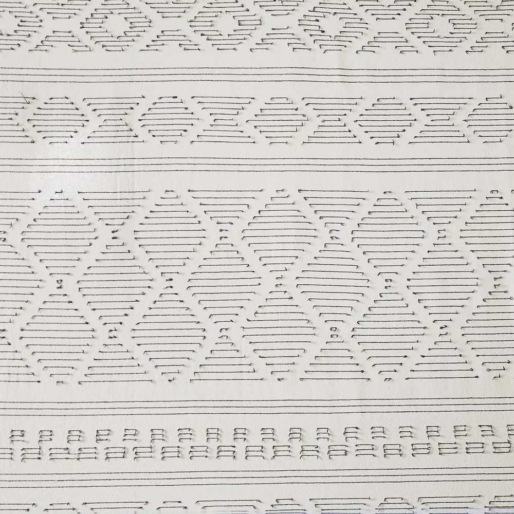 Urban Habitat Bailey Cotton Clip Jacquard Shower Curtain - Image 4