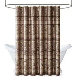 Madison Park Venetian Jacquard Shower Curtain