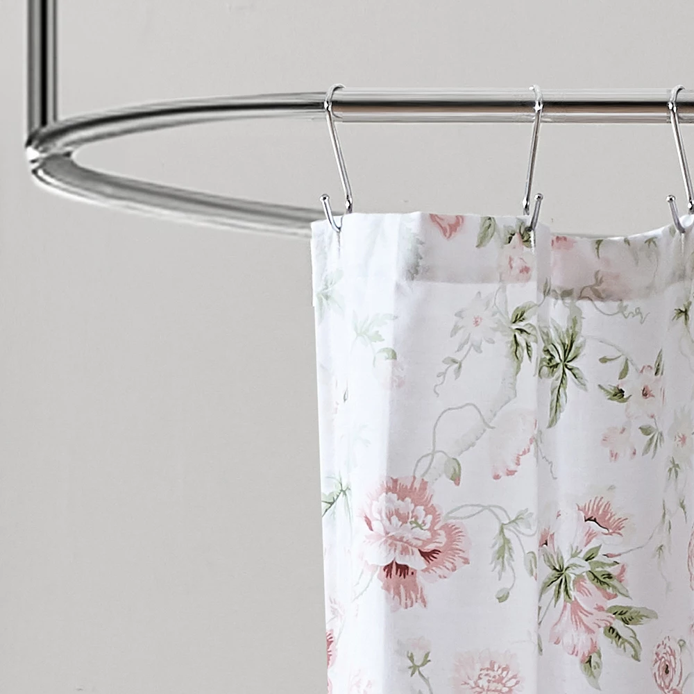 Laura Ashley Breezy Floral Shower Curtain - Image 3
