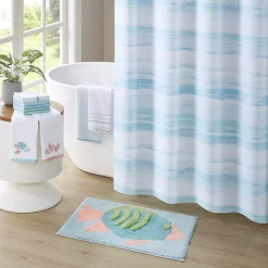 The Big One® Amelia Fish Bath Rug -Linum Home Textiles Shop 5273308 ALT4