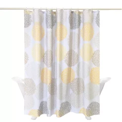 The Big One® Dahlia Dot 13-Piece Printed Peva Shower Curtain & Hooks Set