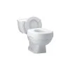 Carex Toilet Seat Riser - Adds 5 Inch Of Height To Toilet - Raised Toilet Seat With 300 Pound Weight Capacity - Slip-Resistant
