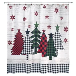 Avanti Tis The Season Shower Curtain