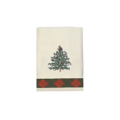 Spode Christmas Tree Tartan Hand Towel