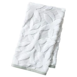 Lands' End Supima Cotton Sculpted Bath Towel