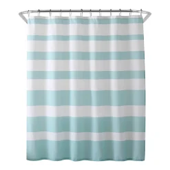 Freshee Antimicrobial Fabric Shower Curtain