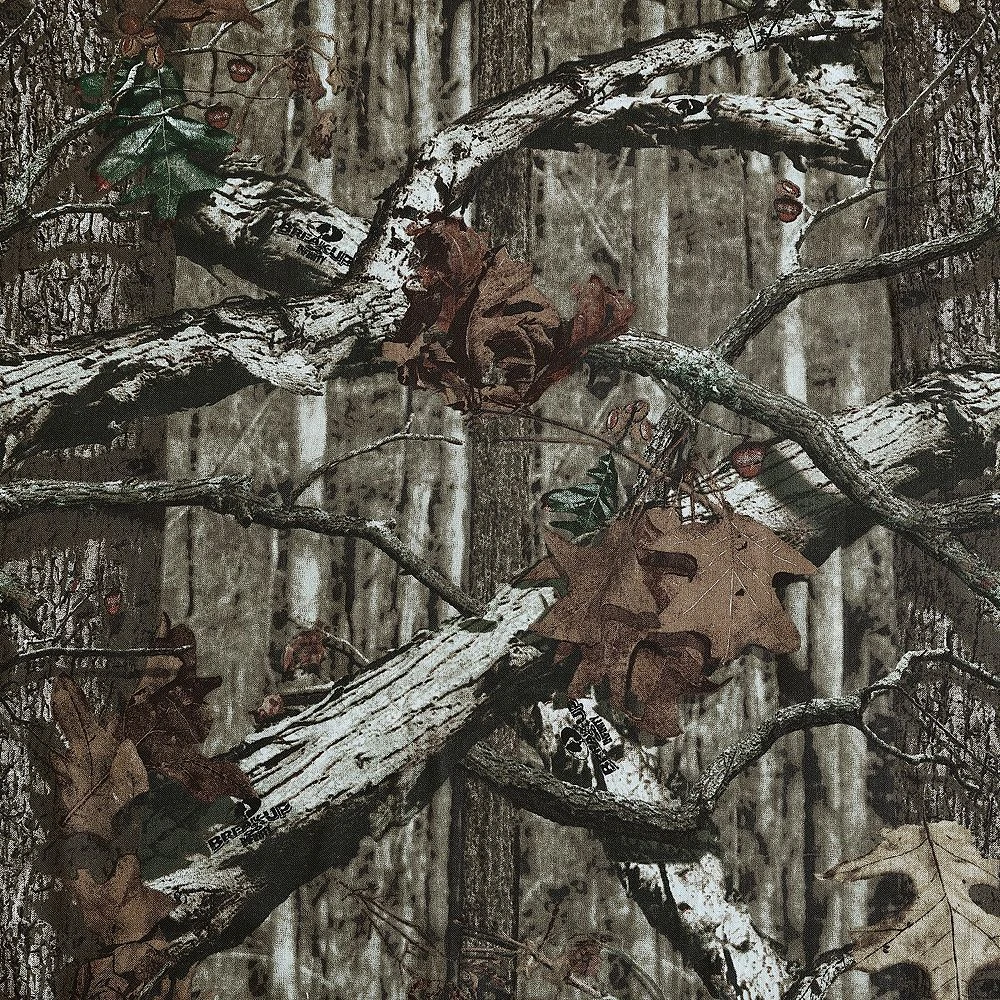 Mossy Oak Break-Up Infinity Fabric Camouflage Shower Curtain - Image 3