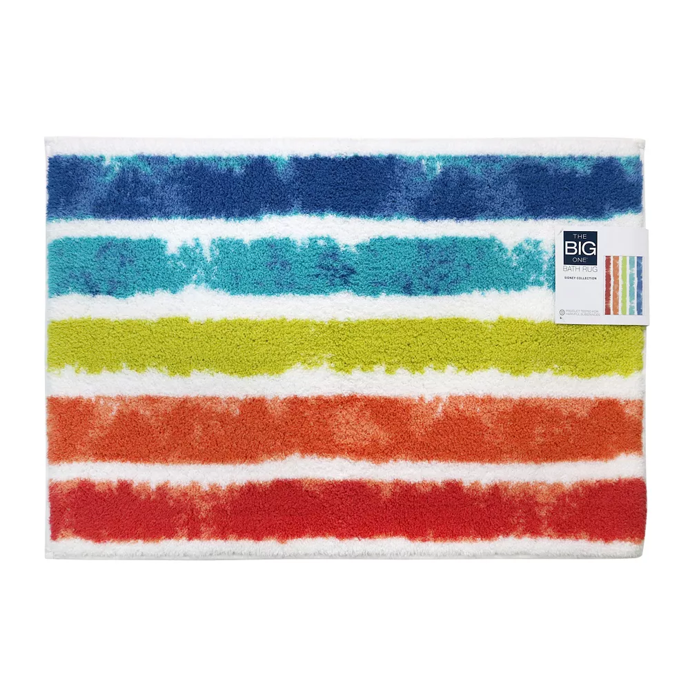 The Big One® Sidney Rainbow Stripe Bath Rug