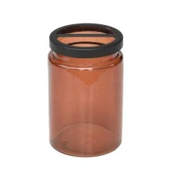 Sonoma Goods For Life® Amber Glass Toothbrush Holder