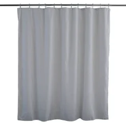 Elle Decor Jacquard Weave Diamond Design Shower Curtain