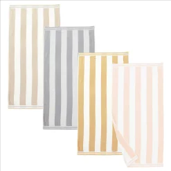 Great Bay Home Edgartown Striped Beach Towels