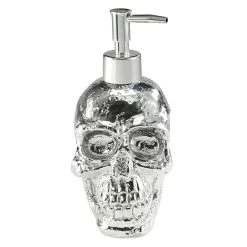 Avanti Electroplated Skull Wilson Soap Pump