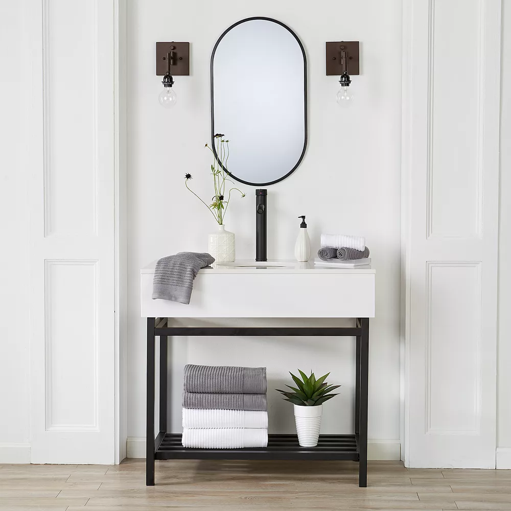 Great Bay Home Rori Ribbed Terry 6-piece Towel Set - Image 2