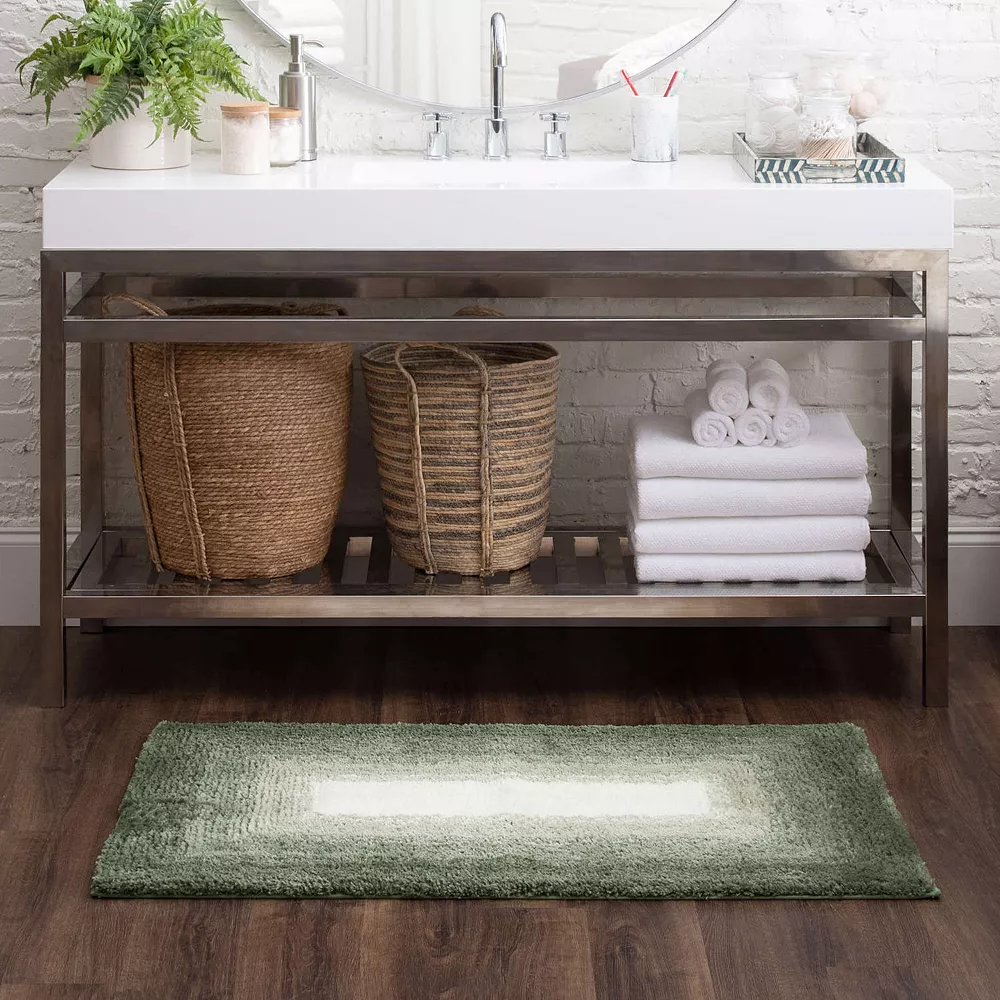 Mohawk Home Ombre Border Bath Rug - Image 2