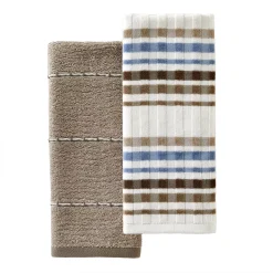 The Big One® Logan Stripe 2-pack Hand Towel Set