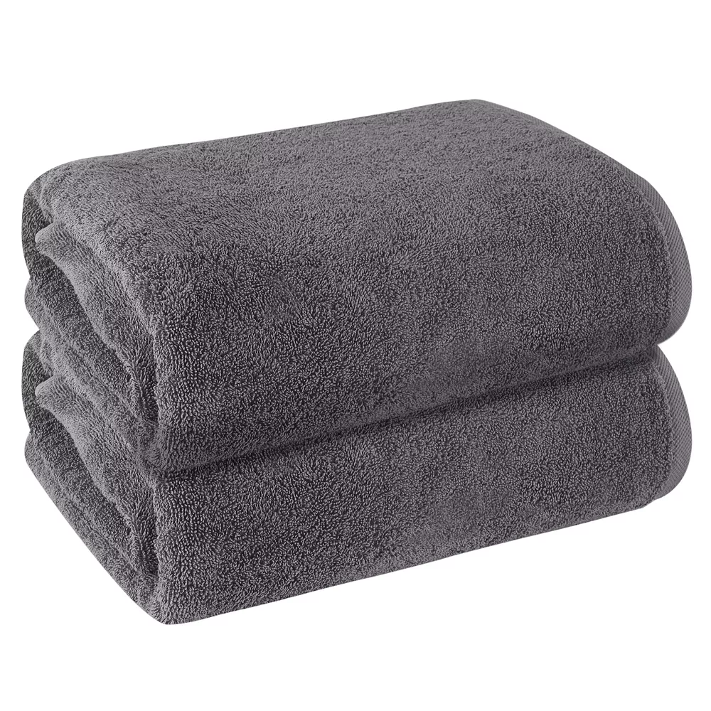 Classic Turkish Towels Genuine Cotton Soft Absorbent Jumbo Bath Sheets 40x80 - Image 2