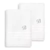 Linum Home Textiles Turkish Cotton Denzi 2-piece Personalized Bath Towel Set