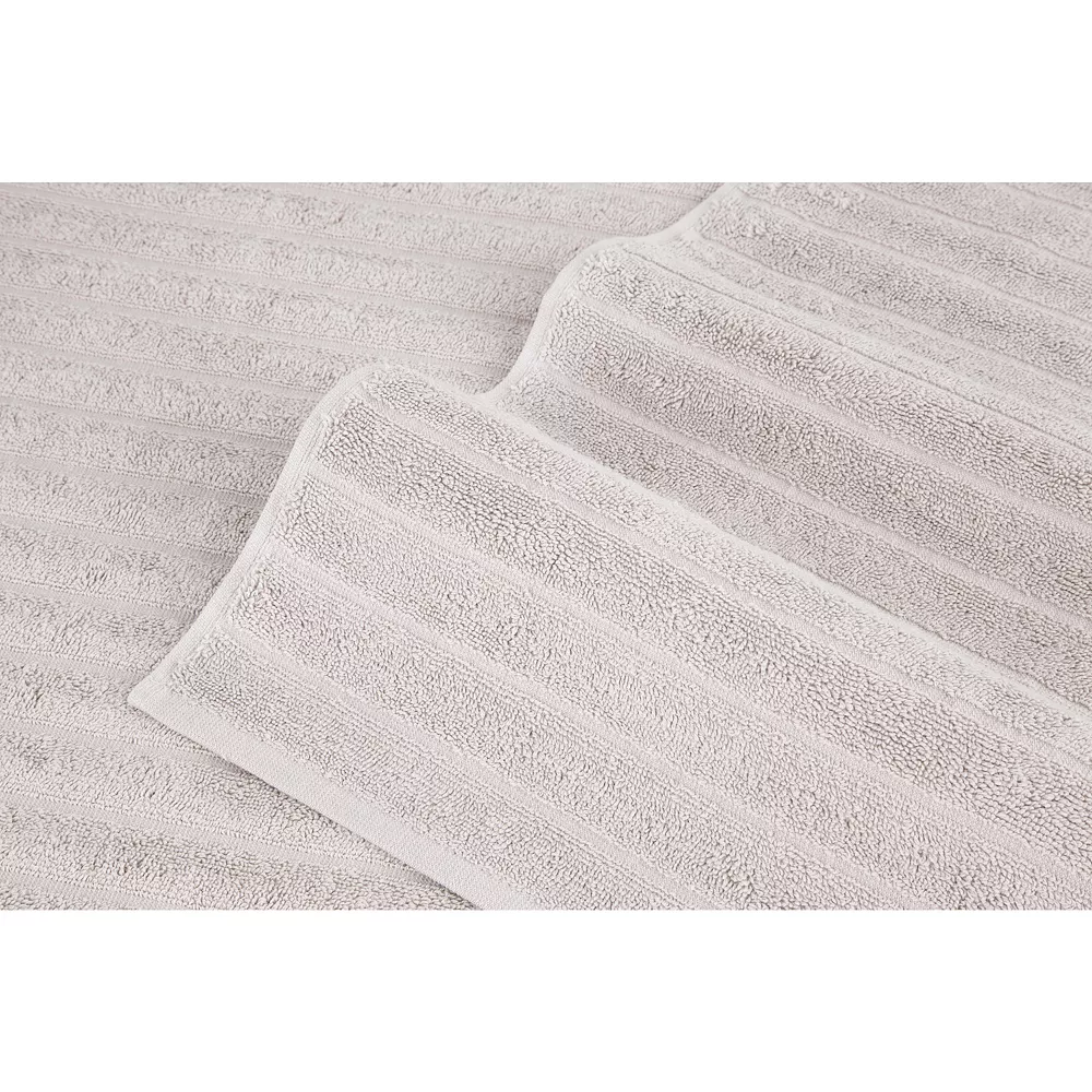 Classic Turkish Towels Genuine Cotton Soft Absorbent Shimmer/Brampton 6 Piece Set With 2 Bath Towels, 2 Hand Towels, 2 Washcloths - Image 4