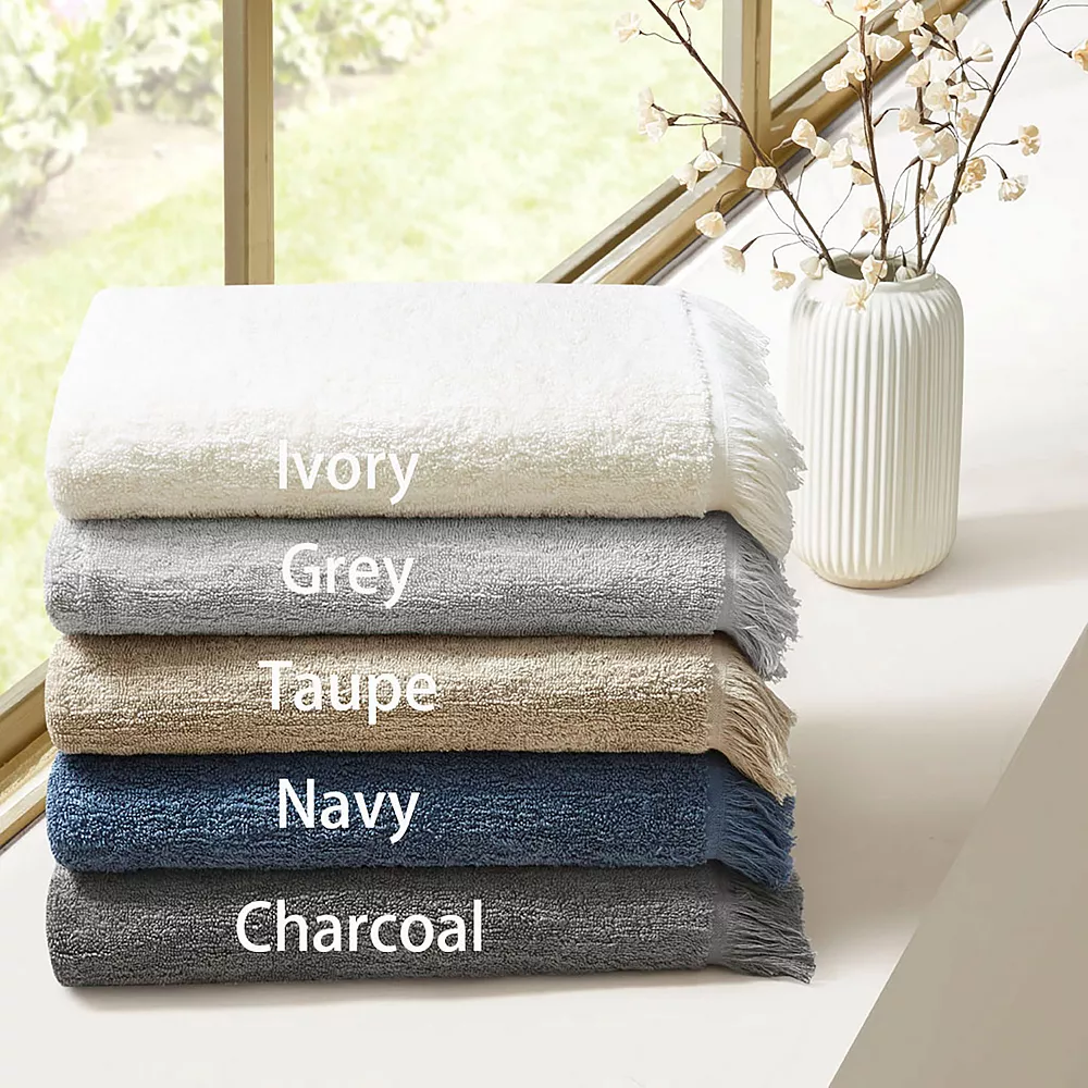 INK+IVY Atlas Dobby 6-Piece Bath Towel Set - Image 5